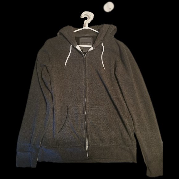 Urban Heritage Dark Grey Hoodie - Picture 1 of 4